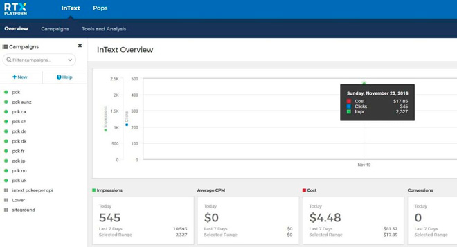 RTX platform from 50onRed