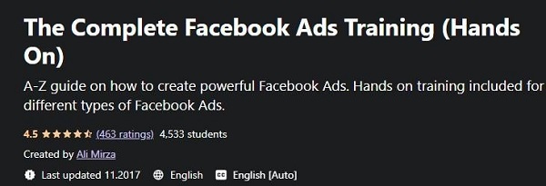The Complete Facebook Ads Training