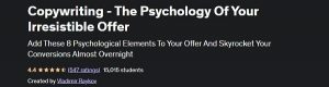 Copywriting - The Psychology Of Your Irresistible Offer
