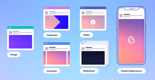 Типы рекламы в Instagram