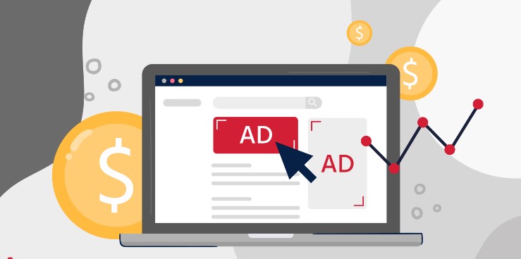 Allocate several places for ads and sell them to an advertiser