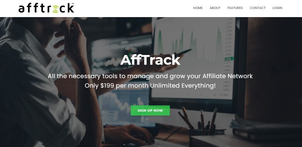 AffTrack home page