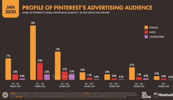 Pinterest audience