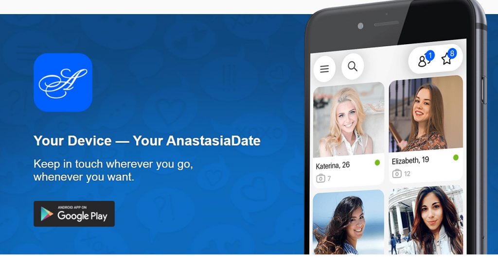 Landing page for ANASTASIADATE