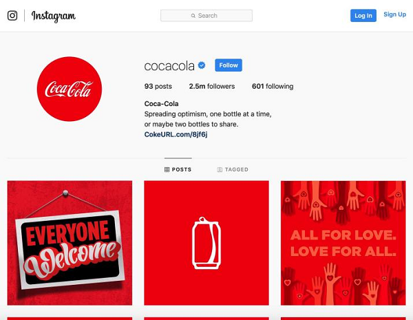 CocaCola's commercial profile