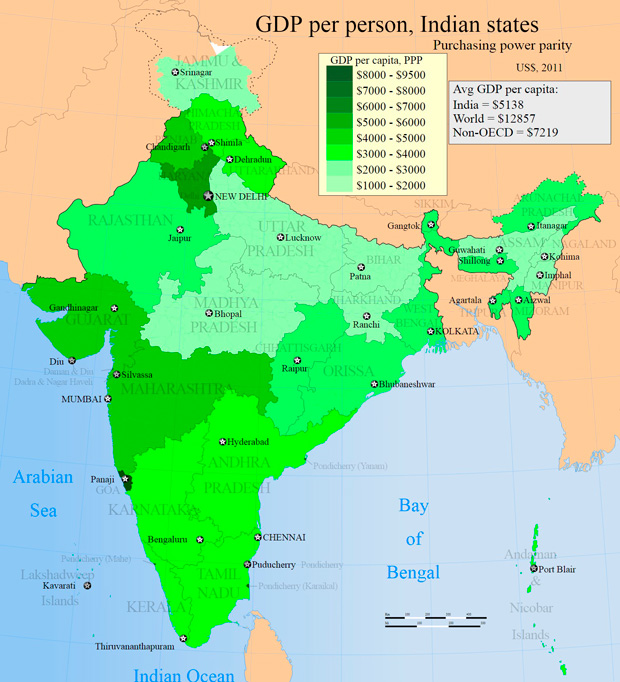 States by GDP per capita