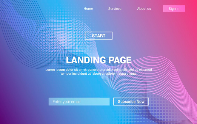 Landing Page - это ваша витрина