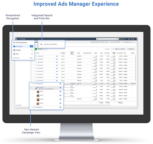 Interface Ads Manager