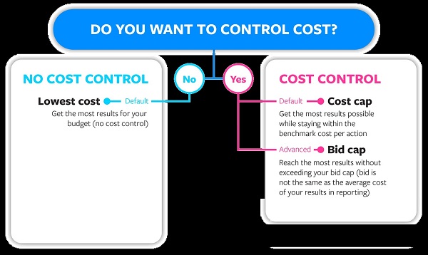 Bid strategy: with and without budget control