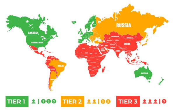 Tier 1 countries aren’t always more lucrative