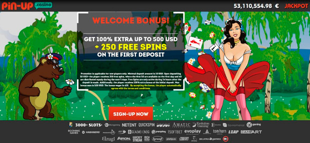 Лендинг Pin-up Casino
