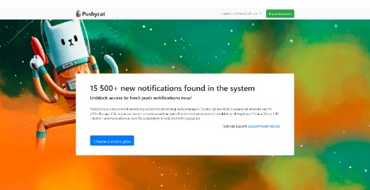 System home page 