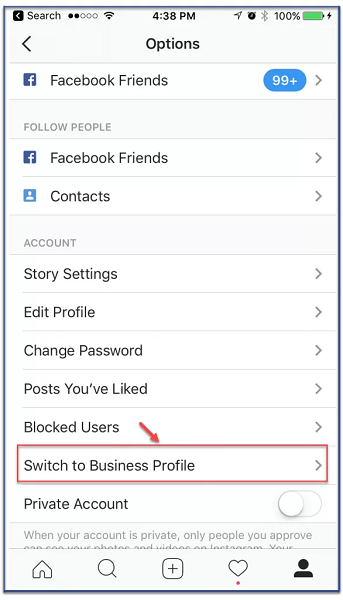 You can connect a business profile in 3-5 minutes in your account settings