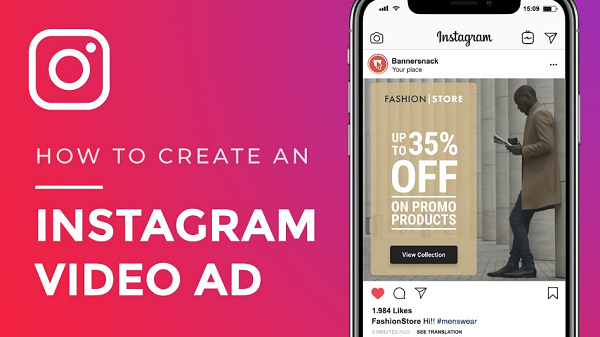 How to create video ads in Instagram