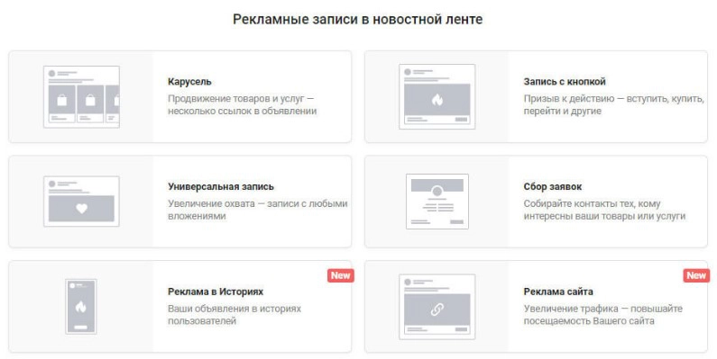 Vkontakte ad setup