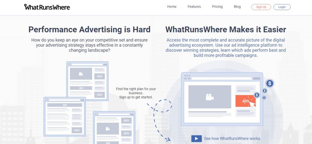 WhatRunsWhere Home Page